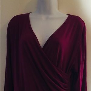 WOMENS DRESS MAROON COLOR